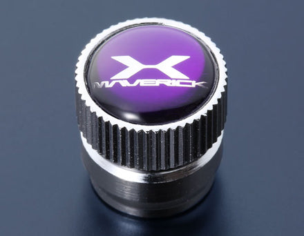 Weds Maverick Air Valve Cap Set - Purple