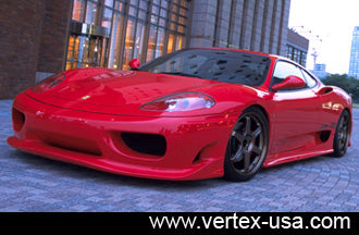 Ferrari 360 Modena Vertice Full Kit-CARBON FIBER