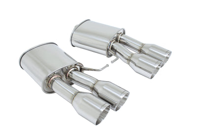 Supremo Exhaust System for BMW F10 M5 11-17 - Stainless Rolled Tips - MR-ABE-BF10M5-SRT