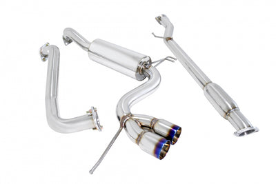 Hyundai Veloster 2012-2018 Type 2 Exhaust - Burnt Rolled Tips - MR-CBS-HYV11-VO