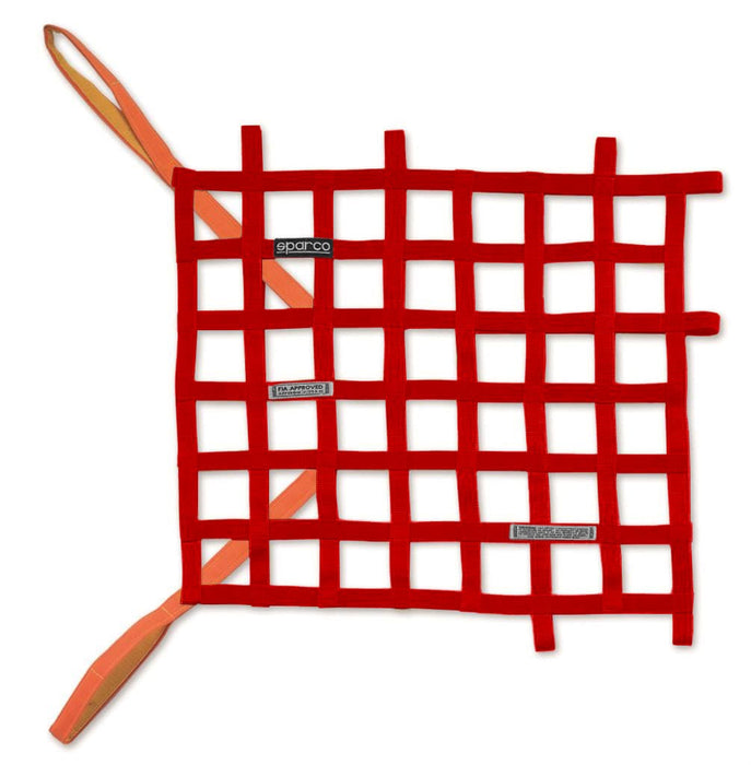 Sparco Window Net Fia Red