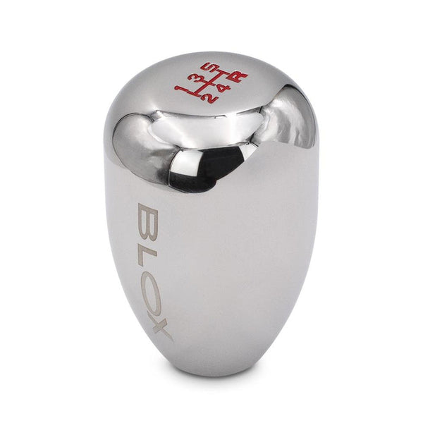 BLOX Racing Limited Series 6-Speed Billet Shift Knob - Platinum 12x1.25mm