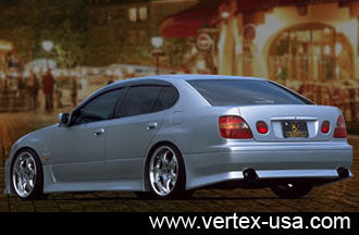 Vertex Rear Bumper for 1998-2005 Toyota JZS161 Aristo/Lexus GS