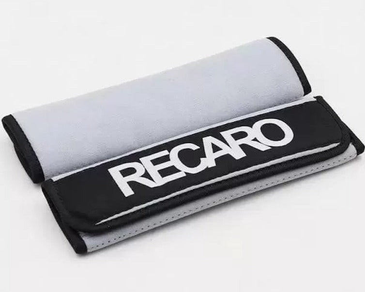 Recaro Branded Harness Pads - White