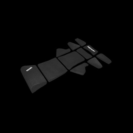 Recaro Pad-Kit M for P 1300 GT (Set of 11 w/ Seat Cushions) - Black Velour