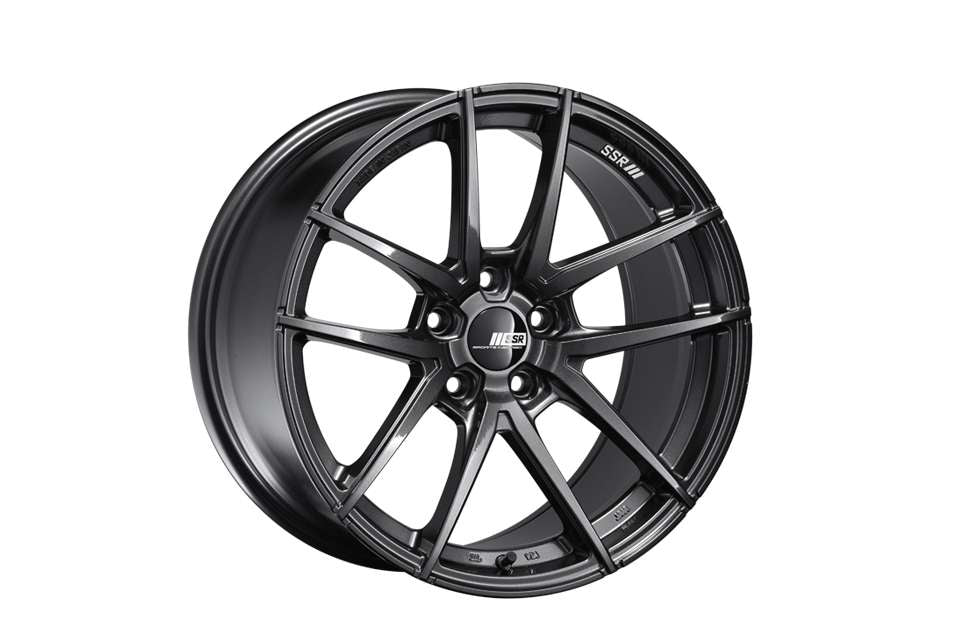 SSR Reiner Type-10 5x100 18x7.5 Offset 45 Dark Gunmetal
