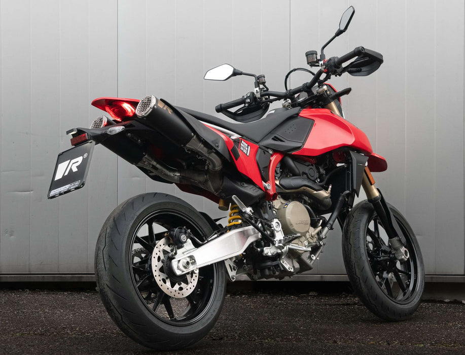 Remus 2024+ Ducati Hypermotard 698 Mono/RVE BoostR Left/Right - Stainless Steel Black