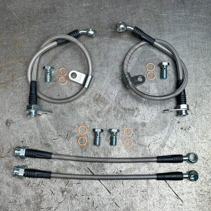 Stoptech 92-95 Mazda XM-3 Stainless Steel Brake Line Kit