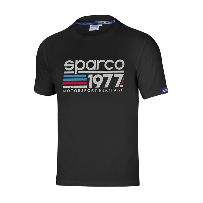 Sparco Sweatshirt Hooded 77 Black XLRG
