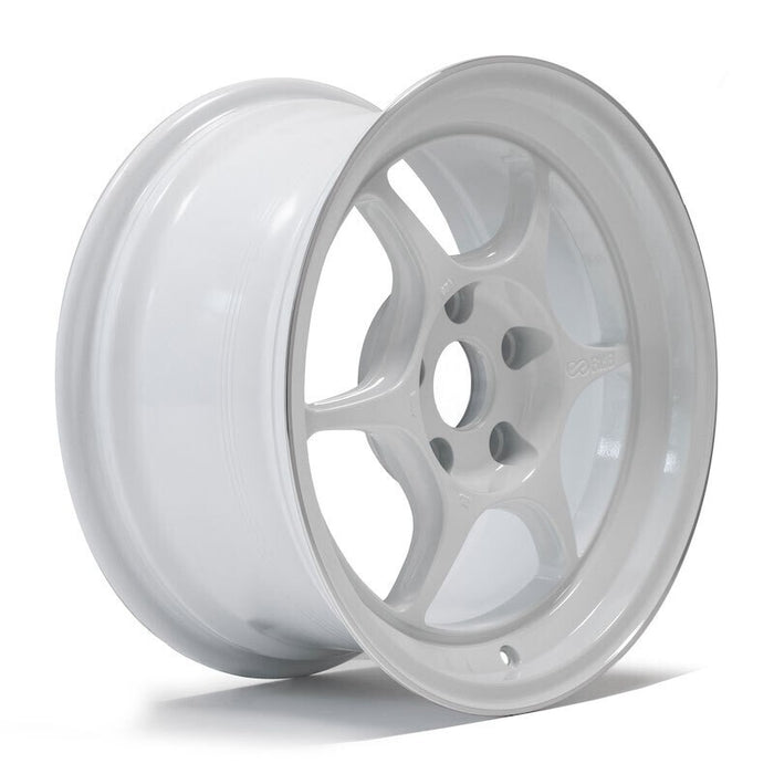 Enkei PF06 19x10in 5x114.3 BP 20mm Offset 75mm Bore - White Machined Wheel *MOQ 40