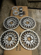 BBS RI-A 19x12 5x130 ET45 CB71.6 Diamond Silver Wheel -82mm PFS/Clip Required