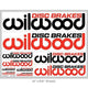 Wilwood Wilwood Sheet Sticker 8.50x11.00