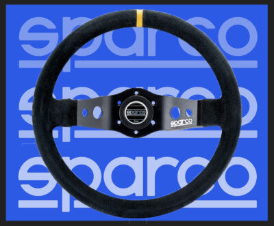 Sparco Steering Wheel 215 Suede Black