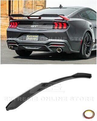 Anderson Composites 24-25 Ford Mustang Carbon Fiber Decklid Panel - Gloss Finish