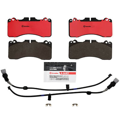 Brembo Street Compound Brake Pad Axel Set w/ Pad Sensor Cutout (A/C/F/1 Caliper)
