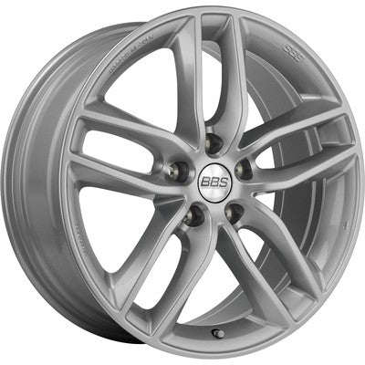 BBS SX 17x7.5 5x120 ET49 Sport Silver Wheel -72.5mm