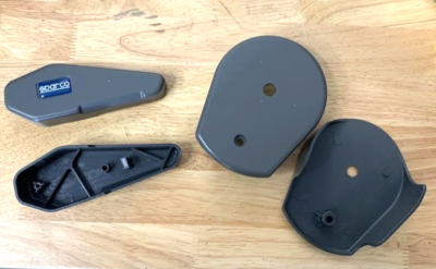 Sparco Seat Tilt Lever Set R333 (Grey)