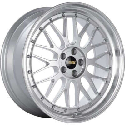 BBS LM 19x9.5 5x114.3 ET32 Diamond Silver Wheel PFS/Clip Required