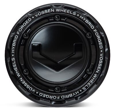 Vossen Billet Modular Cap - Large - Satin Black w/ Black Insert