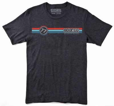 Sparco T-Shirt Circuit Tri Charcoal Large