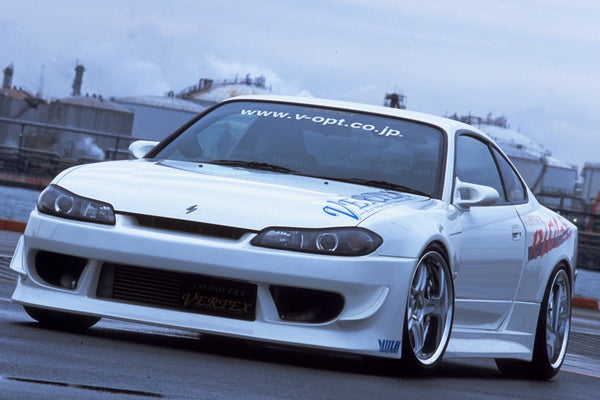 Ridge Widebody Kit (Small Canards, Fender Vents) for 1999-2002 Nissan S15 Silvia