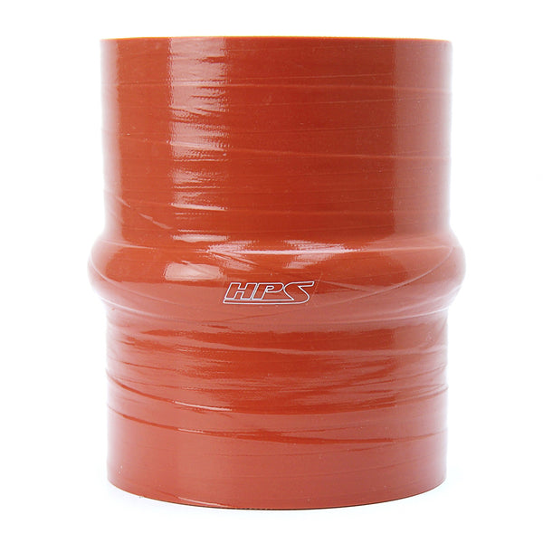HPS 2" (51mm) Silicone Single Hump Coupler 6" Long - Orange (SHC-200-L6-HOT)