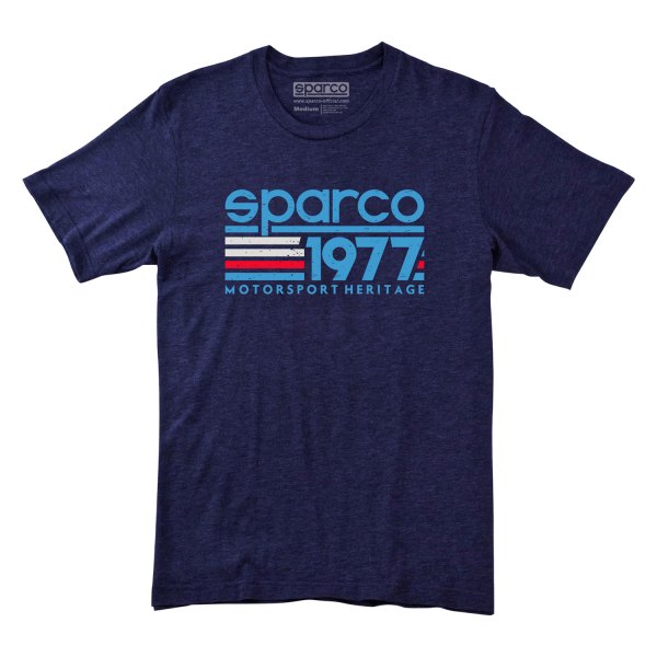 Sparco T-Shirt 1977 SMALL Navy