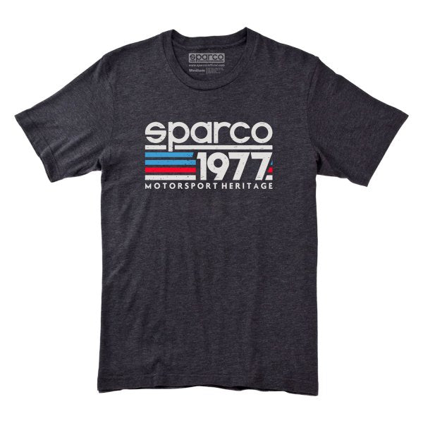 Sparco T-Shirt 1977 SMALL Black