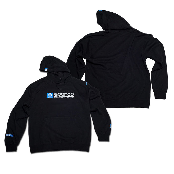 Sparco Sweatshirt Hooded WWW White SMALL