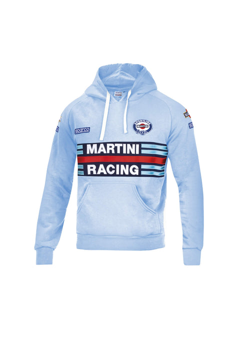 Sparco Hoodie Martini-Racing Medium Celeste