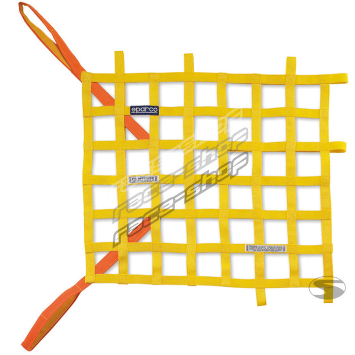 Sparco Window Net Fia Yellow