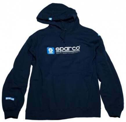 Sparco Sweatshirt Hooded WWW Navy XSML