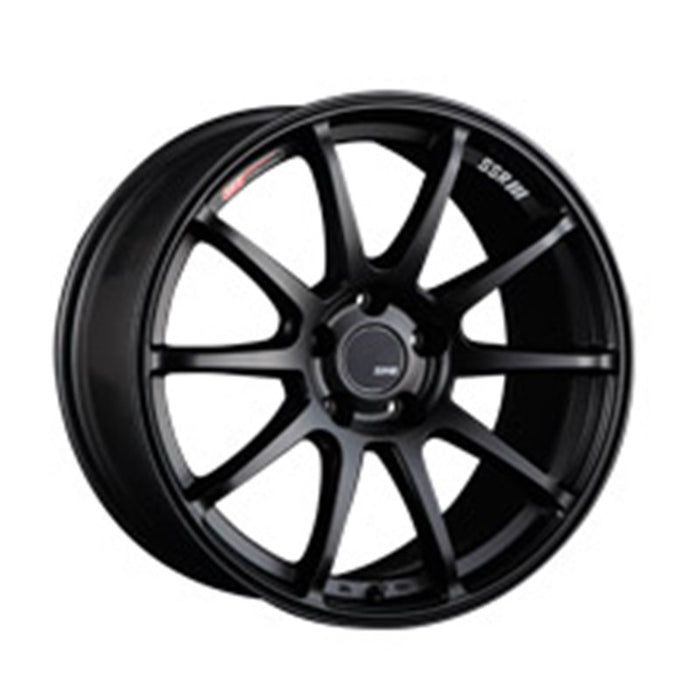 SSR GTV02 17x8.0 5x114.3 45mm Offset Flat Black Wheel RSX / Civic FD FA