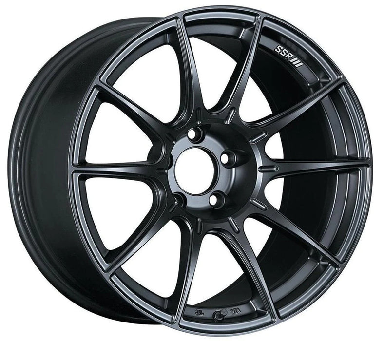 SSR GTX01 18x9 5x100 52mm Offset Dark Gunmetal Wheel (S/O, No Cancellations)