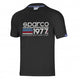 Sparco T-Shirt 1977 XL Black