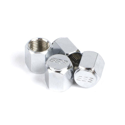 BBS BBS Valve Cap Set - Silver