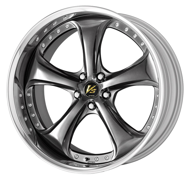 SSR Formula Aero Spoke 19x10.0 +24 NR 5/120 Blue Gunmetal Wheel SPECIAL ORDER-NO CANCELLATION
