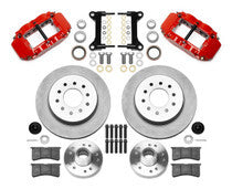 Wilwood 03-05 Dodge Neon SRT-4 Forged Dynapro 6 Big Brake Front Brake Kit 12.19 - Red
