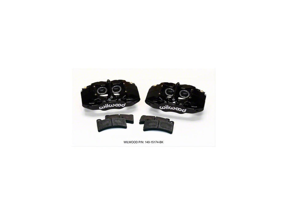 Wilwood 05-13 Corvette C6 Base Models DPC56 Rear Caliper Kit - Black
