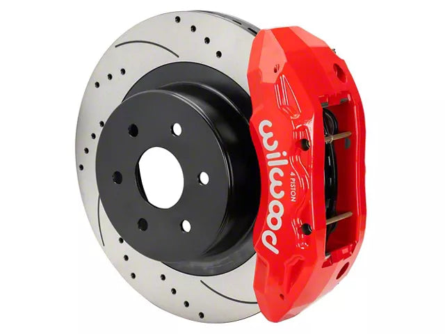Wilwood 16-18 Chevrolet Silverado 1500 LS TX6R Big Brake Truck Front Brake Kit w/ Red Caliper