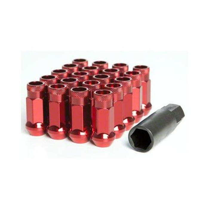 Wheel Mate Muteki SR48 Open End Lug Nuts - Red 12x1.25 48mm