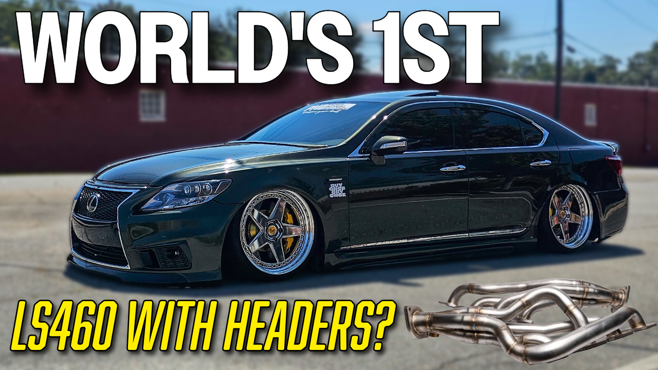 The World’s First Lexus LS460 with PPE Headers – PMD Driven Exclusive