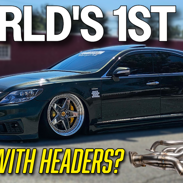 The World’s First Lexus LS460 with PPE Headers – PMD Driven Exclusive