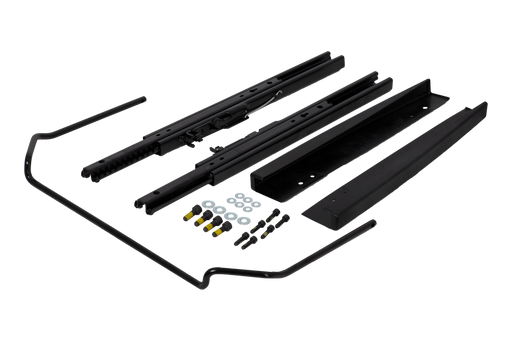 Kinetic 0.76.3NT outside lever flat no-tab seat slider kit