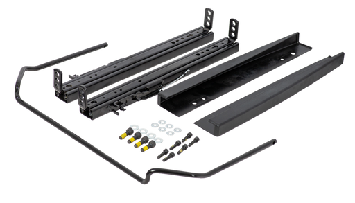 Kinetic 0.76.3 outside lever seat slider kit with mounting tabs