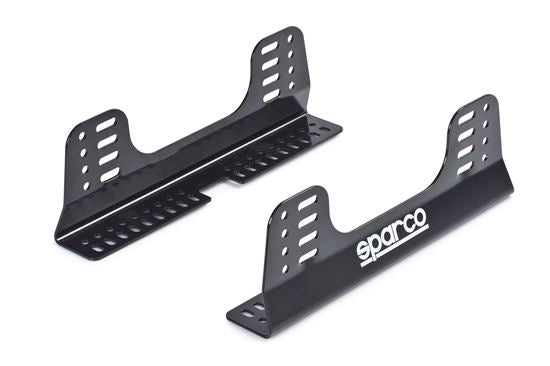 Sparco Side Mount Long Steel Black