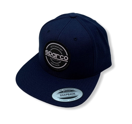 Sparco Cap S-Patch Snapback Blue