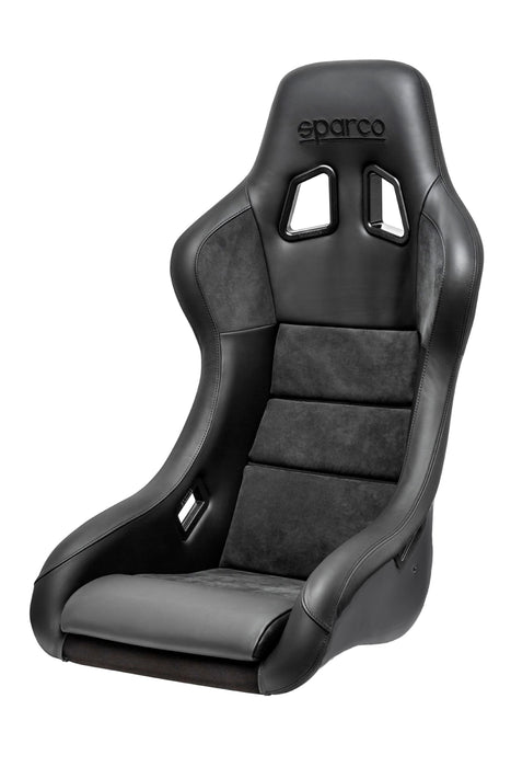 Sparco Seat QRT Performance Leather/Alcantara Black/Red