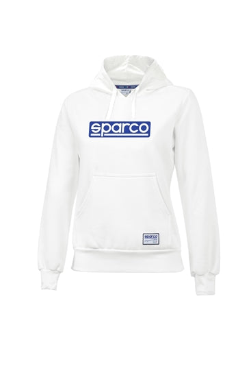 Sparco Hoodie Lady Original MED White