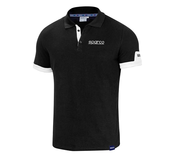 Sparco Polo Corporate MED White